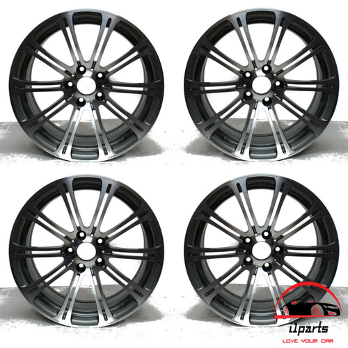 19 INCH ALLOY RIMS WHEELS STAGGERED  FACTORY OEM 71234-71235; 36112283555-36112283556
