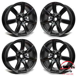 SET OF 4 NISSAN GT-R 2009 2010 2011 20" FACTORY ORIGINAL STAGGERED WHEELS RIMS