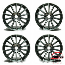 Load image into Gallery viewer, SET OF 4 MERCEDES CLS-SL-CLASS 2015-2018 19&quot; FACTORY OEM STAGGERED WHEELS RIMS