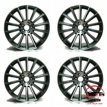 Load image into Gallery viewer, SET OF 4 MERCEDES CLS-SL-CLASS 2015-2018 19" FACTORY OEM STAGGERED WHEELS RIMS