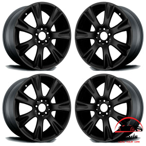 SET OF 4 MERCEDES CLS550 2008 18" FACTORY ORIGINAL STAGGERED WHEELS RIMS