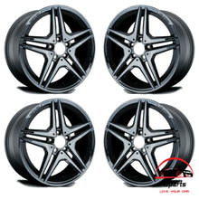 Load image into Gallery viewer, SET OF 4 MERCEDES E63 E63s 2014-2016 19&quot; FACTORY ORIGINAL STAGGERED WHEELS RIMS