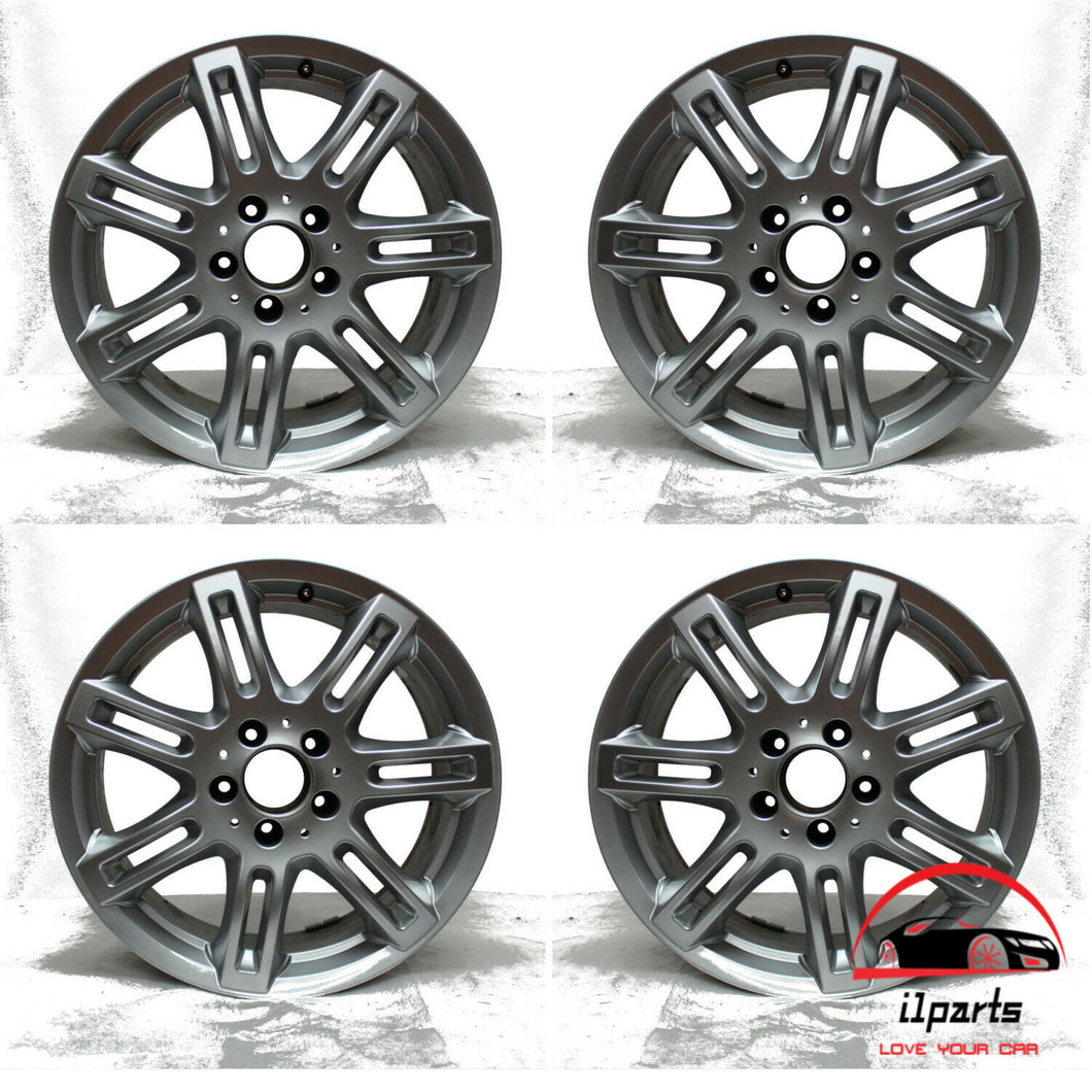 17 INCH ALLOY RIMS WHEELS FACTORY OEM STAGGERED 65330-65331; A1704012302; A1704012402