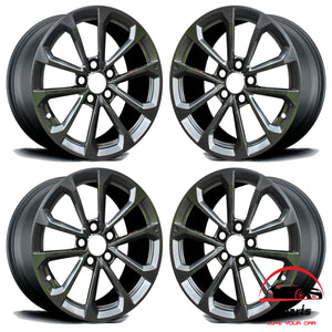 SET OF 4 CADILLAC CTS 2016 2017 2018 2019 19" FACTORY OEM STAGGERED WHEELS RIMS