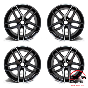 SET OF 4 MERCEDES GLE-CLASS 2016-2019 21" FACTORY OEM STAGGERED AMG WHEELS RIMS