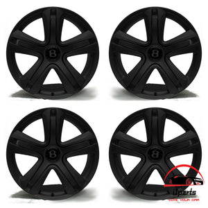 SET OF 4 BENTLEY CONTINENTAL GT GTC 2012 2013 2014 20" FACTORY OEM WHEELS RIMS WITH CENTER CAPS