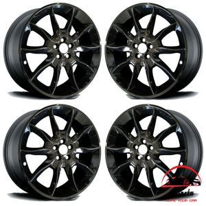 SET OF 4 JAGUAR XK 2012 2013 20" FACTORY ORIGINAL STAGGERED WHEELS RIMS