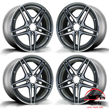 Load image into Gallery viewer, SET OF 4 MERCEDES C-CLASS 2015-2019 19&quot; FACTORY ORIGINAL STAGGERED WHEELS RIMS