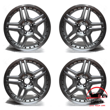 Load image into Gallery viewer, SET OF 4 MERCEDES CLS63 AMG 2007 2008 19" FACTORY OEM STAGGERED WHEELS RIMS