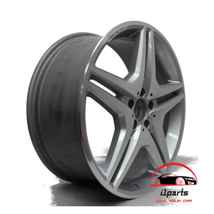 SET OF 4 MERCEDES S-CLASS 2008 2009 20" FACTORY ORIGINAL STAGGERED WHEELS RIMS