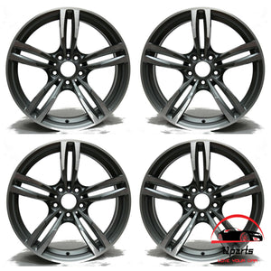 SET OF 4 BMW M2 M3 M4 2015-2020 19" FACTORY OEM STAGGERED WHEELS RIMS