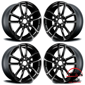 SET OF 4 CHEVROLET SS CAPRICE 2014 2015 19" FACTORY OEM STAGGERED WHEELS RIMS