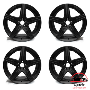 SET OF 4 MERCEDES S63 2014-2019 20" FACTORY ORIGINAL STAGGERED WHEELS RIMS