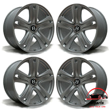 Load image into Gallery viewer, SET OF 4 BENTLEY CONTINENTAL GT GTC 2012 2013 2014 20&quot; FACTORY OEM WHEELS RIMS WITH CENTER CAPS