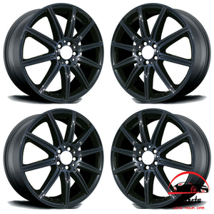 SET OF 4 MERCEDES CLS550 S63 2012-2016 19" FACTORY OEM STAGGERED WHEELS RIMS