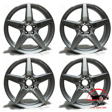 Load image into Gallery viewer, SET OF 4 MERCEDES CLS550 2012 2013 2014 19" FACTORY OEM STAGGERED WHEELS RIMS