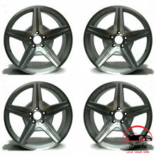Load image into Gallery viewer, SET OF 4 MERCEDES SL-CLASS 2009-2012 19&quot; FACTORY OEM STAGGERED WHEELS RIMS