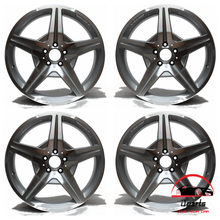 Load image into Gallery viewer, SET OF 4 MERCEDES CLS550 2012 19" FACTORY ORIGINAL STAGGERED WHEELS RIMS