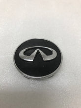 Load image into Gallery viewer, Set of 2 Infiniti Black Center Cap 40343-1CA4A 63mm
