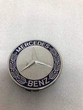 Load image into Gallery viewer, Mercedes 75MM Classic Dark Blue Wheel Center Hub Cap AMG 342bc729