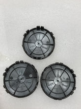 Load image into Gallery viewer, Set of 3 Mercedes-Benz Center Cap Black Wreath A2224002200 94bc59f0