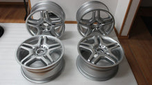 Load image into Gallery viewer, SET OF 4 MERCEDES E55 2003-2006 18" FACTORY ORIGINAL STAGGERED WHEELS RIMS