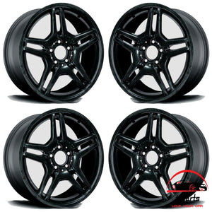 SET OF 4 MERCEDES CL-S-CLASS 2003-2006 18" FACTORY ORIGINAL AMG WHEELS RIMS