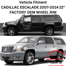 Load image into Gallery viewer, CADILLAC ESCALADE 2007-2014 22&quot; FACTORY OEM WHEEL RIM 5358 9597482