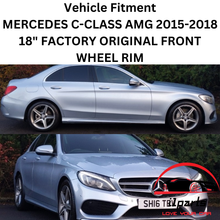 Load image into Gallery viewer, MERCEDES C-CLASS 2015-2018 18&quot; FACTORY OEM FRONT AMG WHEEL RIM 85372 A2054011100
