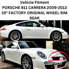 Load image into Gallery viewer, PORSCHE 911 2009-2013 19&quot; FACTORY ORIGINAL REAR WHEEL RIM 67370 99736216300