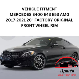 MERCEDES E400 E43 E53 AMG 2017-2021 20" FACTORY ORIGINAL FRONT WHEEL RIM 85543