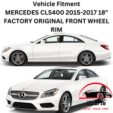 Load image into Gallery viewer, MERCEDES CLS400 2015-2017 18&quot; FACTORY ORIGINAL FRONT WHEEL RIM 85430 A2184012302