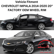 Load image into Gallery viewer, CHEVROLET IMPALA 2014 2020 20&quot; FACTORY OEM WHEEL RIM 5615 09599035