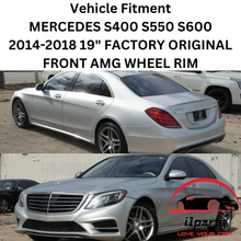 Load image into Gallery viewer, MERCEDES S-CLASS 2014-2018 19&quot; FACTORY OEM FRONT AMG WHEEL RIM 85502 A2224010000