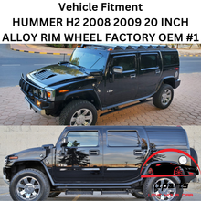 Load image into Gallery viewer, HUMMER H2 2008 2009 20 INCH ALLOY RIM WHEEL FACTORY OEM #1