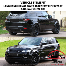 Load image into Gallery viewer, LAND ROVER RANGE ROVER SPORT 2017 22&quot; FACTORY ORIGINAL WHEEL RIM