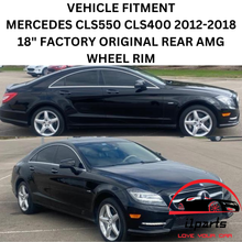 Load image into Gallery viewer, MERCEDES CLS550 CLS400 2012-2018 18&quot; FACTORY OEM REAR AMG WHEEL RIM 85231