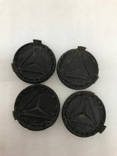 Load image into Gallery viewer, 4PC Mercedes 75MM Classic Dark Blue Wheel Center Hub Caps AMG Wreath ce545d84