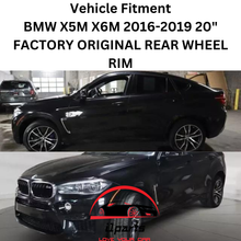 Load image into Gallery viewer, BMW X5M X6M 2016 2017 2018 2019 20&quot; FACTORY ORIGINAL REAR WHEEL RIM