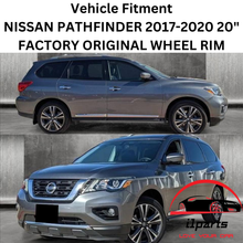 Load image into Gallery viewer, NISSAN PATHFINDER 2017-2020 20&quot; FACTORY OEM WHEEL RIM 62743 9PF8AWA49