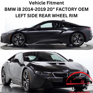 BMW i8 2014-2019 20" FACTORY OEM LEFT SIDE REAR WHEEL RIM 86206 36116857572