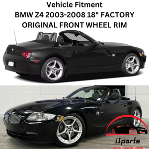 BMW Z4 2003-2008 18" FACTORY ORIGINAL FRONT WHEEL RIM 59420 36116758194