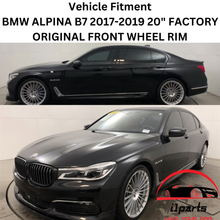 Load image into Gallery viewer, BMW ALPINA B7 2017-2019 20&quot; FACTORY OEM FRONT WHEEL RIM 86320 36107992582