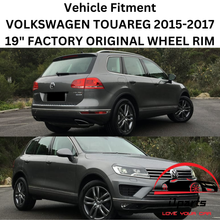 Load image into Gallery viewer, VOLKSWAGEN TOUAREG 2015-2017 19&quot; FACTORY OEM WHEEL RIM 69996 7P6601025AM