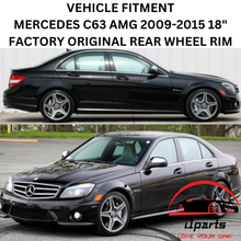 Load image into Gallery viewer, MERCEDES C63 AMG 2009-2015 18&quot; FACTORY OEM REAR WHEEL RIM 85060 A2044014002
