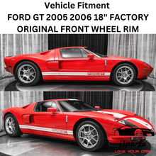 Load image into Gallery viewer, FORD GT 2005 2006 18&quot; FACTORY OEM FRONT WHEEL RIM 3566 4G7V-1007-CA