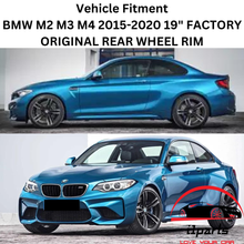Load image into Gallery viewer, BMW M2 M3 M4 2015-2019 2020 19&quot; FACTORY OEM REAR WHEEL RIM 86095 36112284756