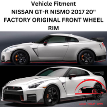 Load image into Gallery viewer, NISSAN GT-R NISMO 2017 20" FACTORY OEM FRONT WHEEL RIM 62734 6AV0BSK95
