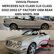 Load image into Gallery viewer, MERCEDES SLK-CLASS CLK-CLASS 2002 2003 17&quot; FACTORY OEM REAR AMG WHEEL RIM 65274