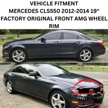 Load image into Gallery viewer, MERCEDES CLS550 2012-2014 19&quot; FACTORY OEM FRONT AMG WHEEL RIM 85255 A2184011602